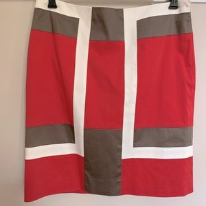 Cute cotton skirt by Etcetera. Size 10. Lined and in excellent condition